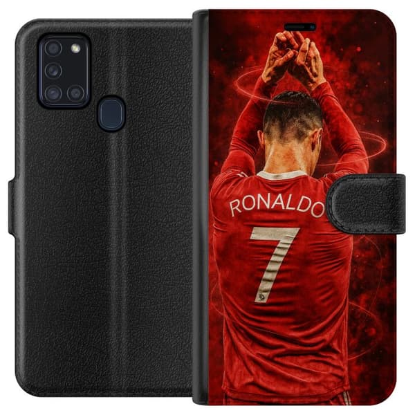 Samsung Galaxy A21s Lommeboketui Ronaldo