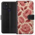 Pikkukuva 1 / 3: Samsung Galaxy A21s Lompakkokotelo Ruusun Kukinta