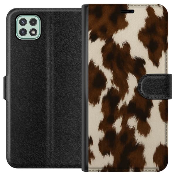 Samsung Galaxy A22 5G Lompakkokotelo Värisuihku