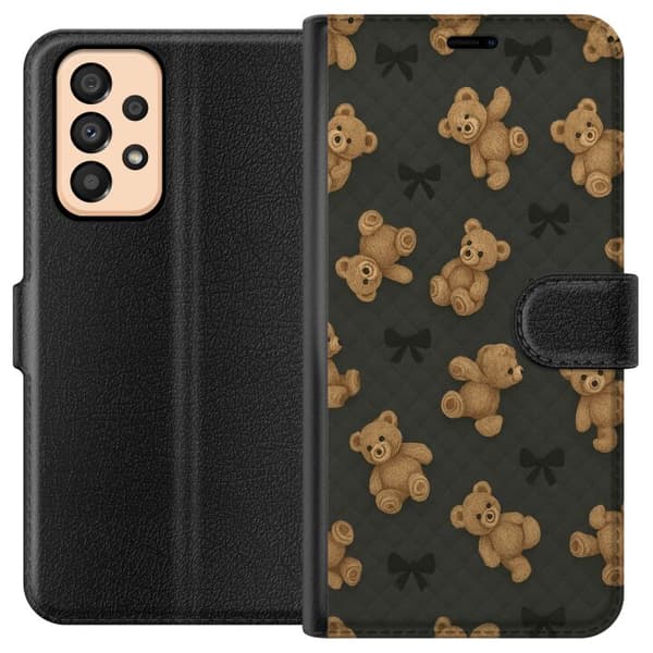 Samsung Galaxy A33 5G Lompakkokotelo Teddy Halauksia