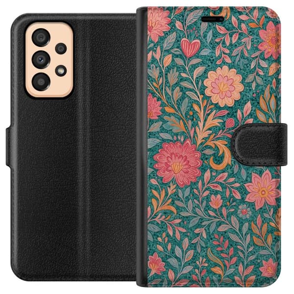 Samsung Galaxy A33 5G Lommeboketui Floral Dream