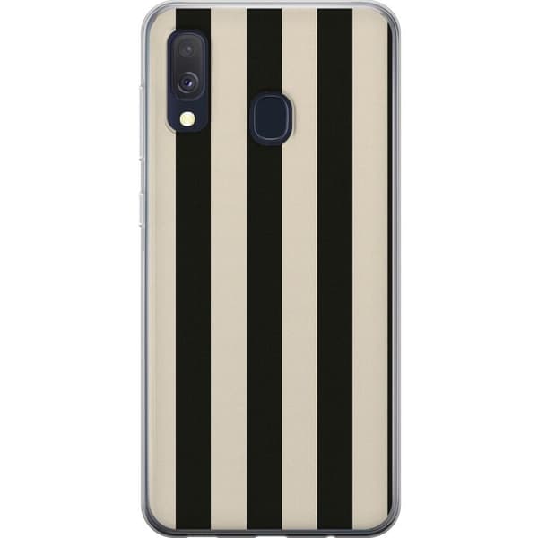 Samsung Galaxy A40 Gjennomsiktig deksel Linjestrøm