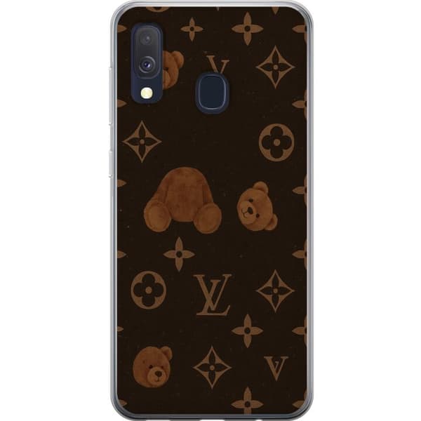 Samsung Galaxy A40 Gennemsigtig cover Plush Luxe