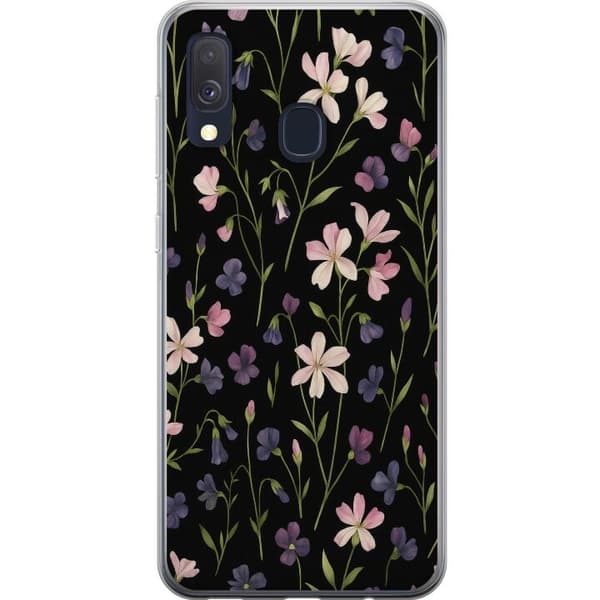 Samsung Galaxy A40 Gjennomsiktig deksel Frukt Rave