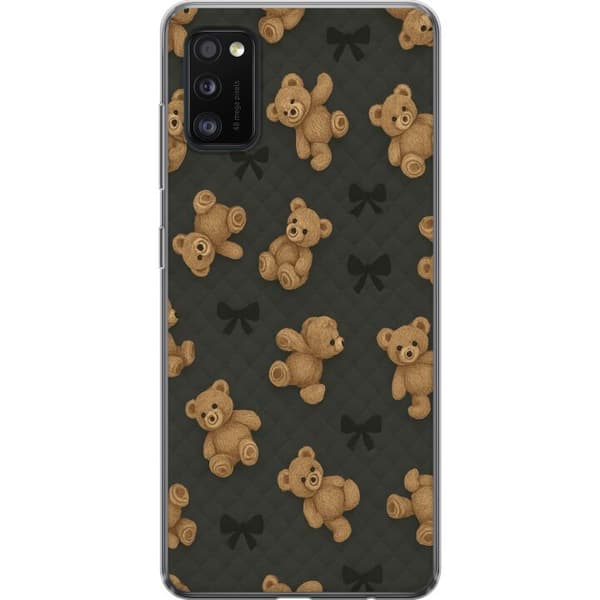 Samsung Galaxy A41 Läpinäkyvä kuori Teddy Halauksia