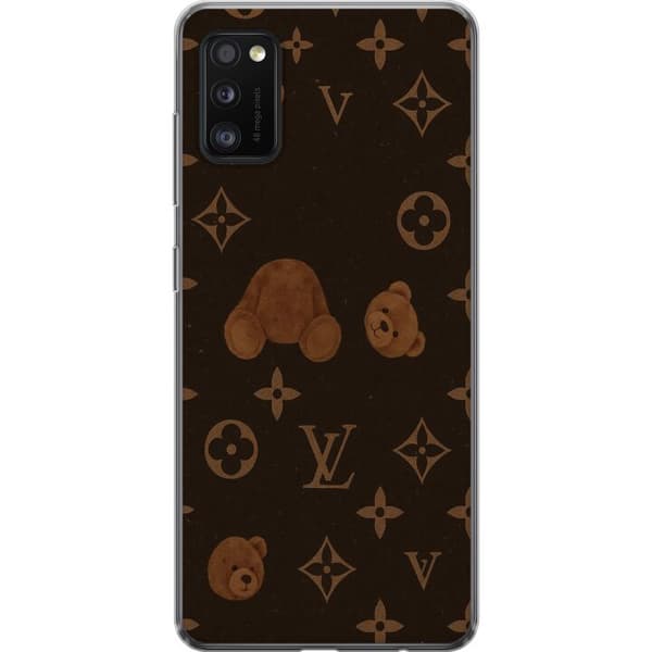 Samsung Galaxy A41 Genomskinligt Skal Plush Luxe