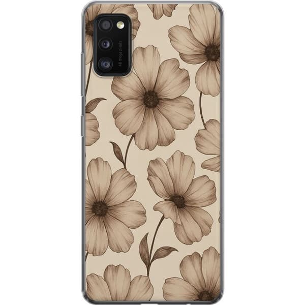 Samsung Galaxy A41 Gennemsigtig cover Pastel Rush