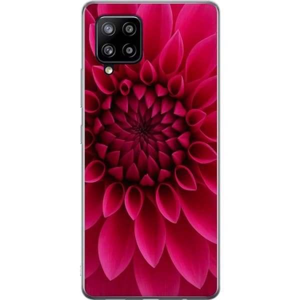 Samsung Galaxy A42 5G Gjennomsiktig deksel Rosecore