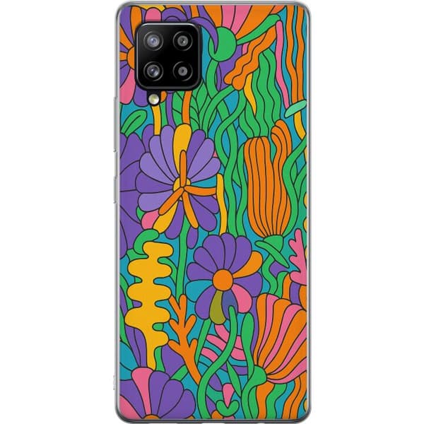 Samsung Galaxy A42 5G Gennemsigtig cover Farveeksplosion