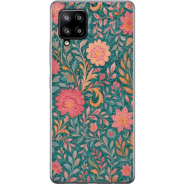 Samsung Galaxy A42 5G Gennemsigtig cover Floral Dream