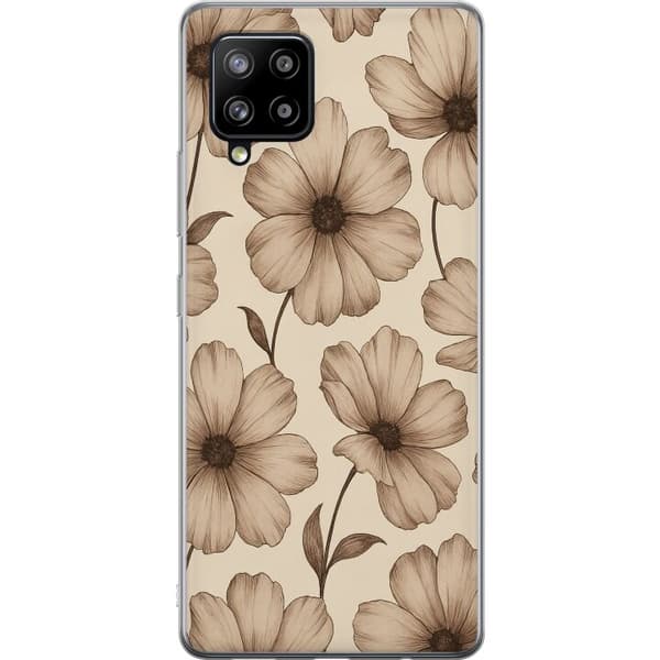 Samsung Galaxy A42 5G Gjennomsiktig deksel Pastel Rush