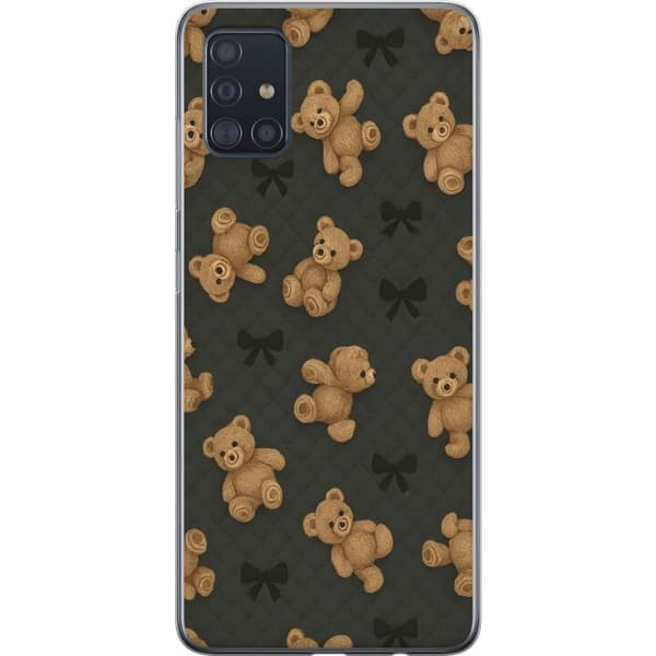 Samsung Galaxy A51 Gjennomsiktig deksel Teddy Klemmer