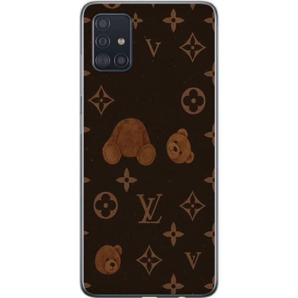 Samsung Galaxy A51 Gennemsigtig cover Plush Luxe