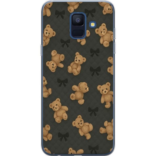 Samsung Galaxy A6 (2018) Läpinäkyvä kuori Teddy Halauksia