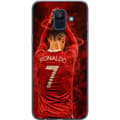 Pikkukuva 1 / 3: Samsung Galaxy A6 (2018) Läpinäkyvä kuori Ronaldo