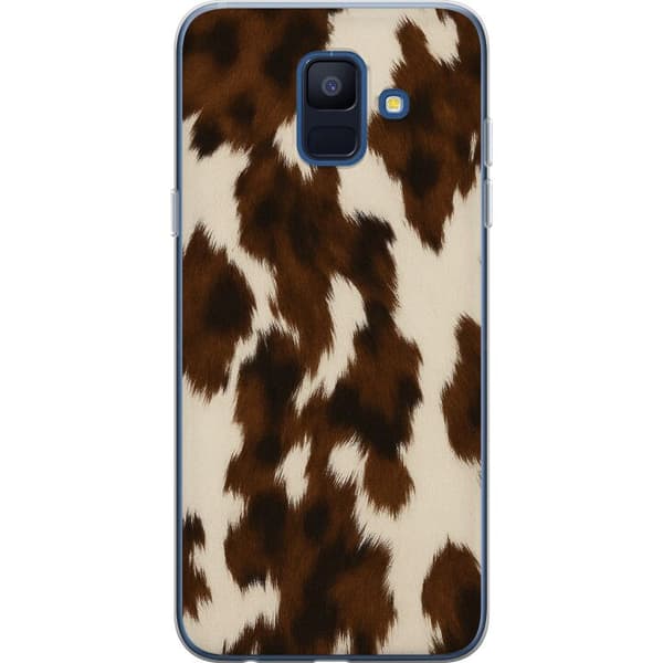 Samsung Galaxy A6 (2018) Gjennomsiktig deksel Farge Splash