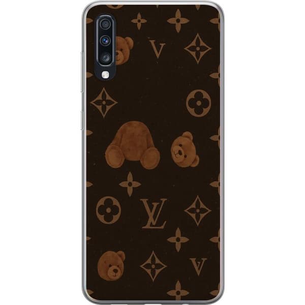 Samsung Galaxy A70 Gennemsigtig cover Plush Luxe