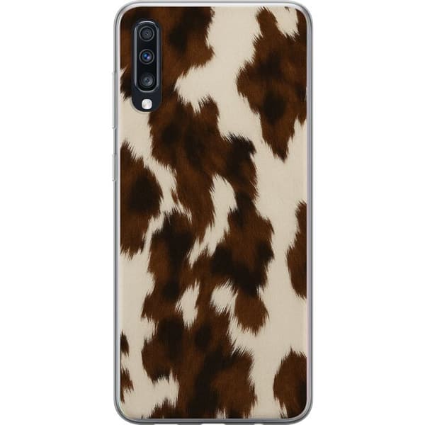 Samsung Galaxy A70 Gennemsigtig cover Farve Sprøjt