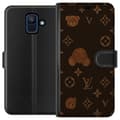 Pikkukuva 1 / 3: Samsung Galaxy A6 (2018) Lompakkokotelo Plush Luxe