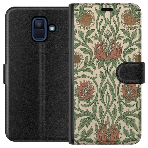 Samsung Galaxy A6 (2018) Tegnebogsetui Blad Detaljer