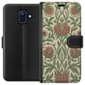 Miniatyrbillede 1 af 3: Samsung Galaxy A6 (2018) Tegnebogsetui Blad Detaljer