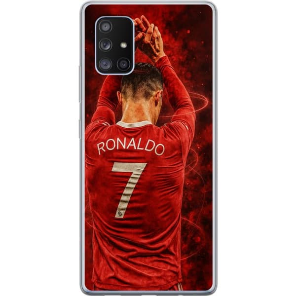 Samsung Galaxy A71 5G Gennemsigtig cover Ronaldo