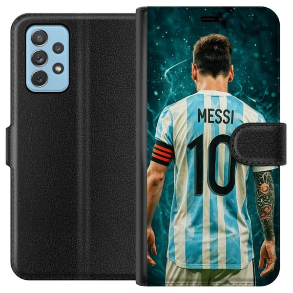 Samsung Galaxy A72 5G Tegnebogsetui Messi