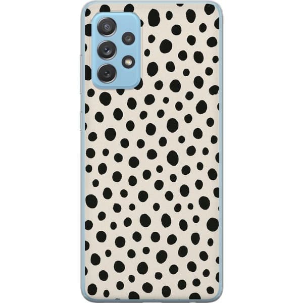 Samsung Galaxy A72 5G Läpinäkyvä kuori Dot Dance