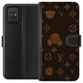 Miniatyrbillede 1 af 3: Samsung Galaxy A71 Tegnebogsetui Plush Luxe