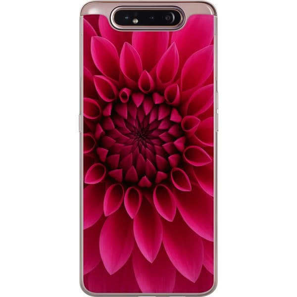 Samsung Galaxy A80 Gjennomsiktig deksel Rosecore