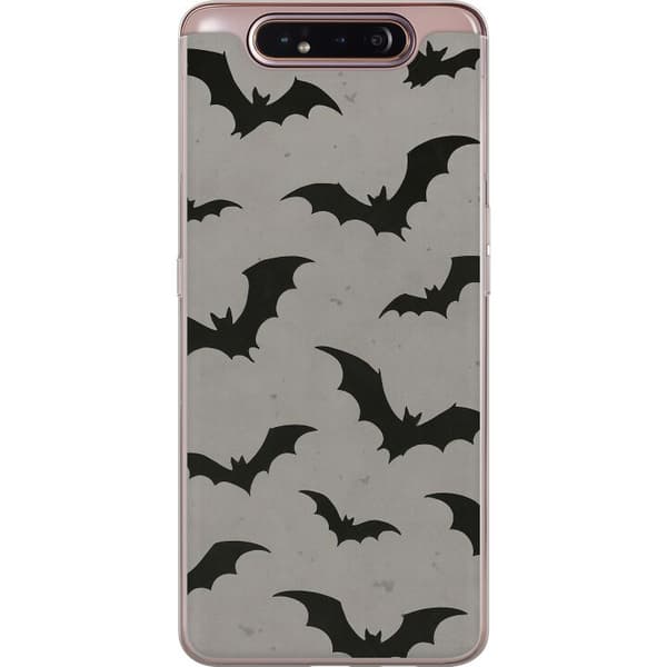 Samsung Galaxy A80 Gennemsigtig cover Flutterprint