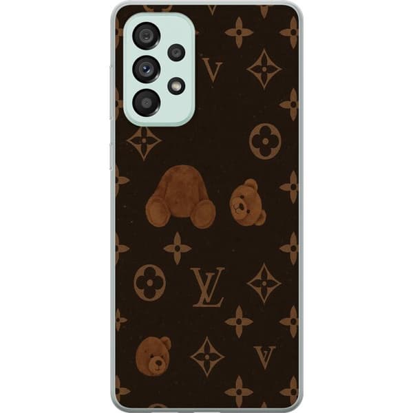 Samsung Galaxy A73 5G Gennemsigtig cover Plush Luxe