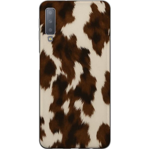 Samsung Galaxy A7 (2018) Läpinäkyvä kuori Värisuihku