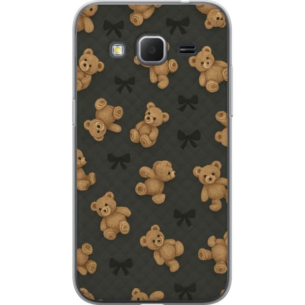 Samsung Galaxy Core Prime Gjennomsiktig deksel Teddy Klemmer