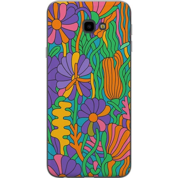 Samsung Galaxy J4+ Gjennomsiktig deksel Color Pop