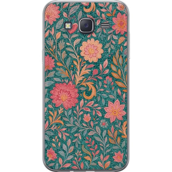 Samsung Galaxy J5 Gjennomsiktig deksel Floral Dream