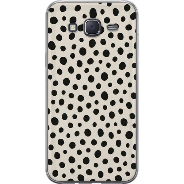 Samsung Galaxy J5 Läpinäkyvä kuori Dot Dance