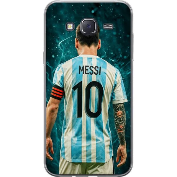 Samsung Galaxy J5 Läpinäkyvä kuori Messi