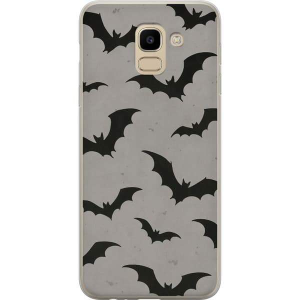 Samsung Galaxy J6 Genomskinligt Skal Flutterprint