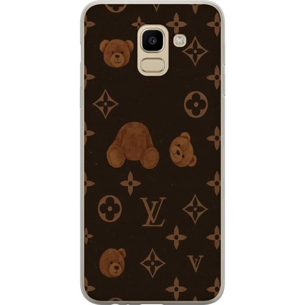 Samsung Galaxy J6 Läpinäkyvä kuori Plush Luxe