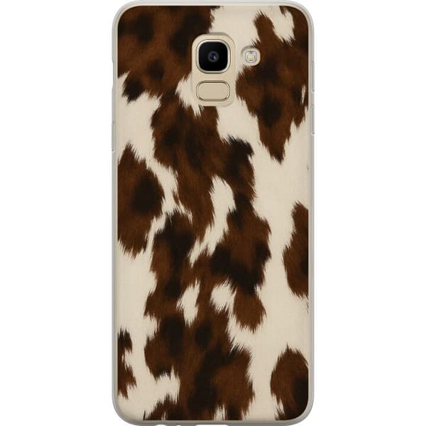 Samsung Galaxy J6 Läpinäkyvä kuori Värisuihku
