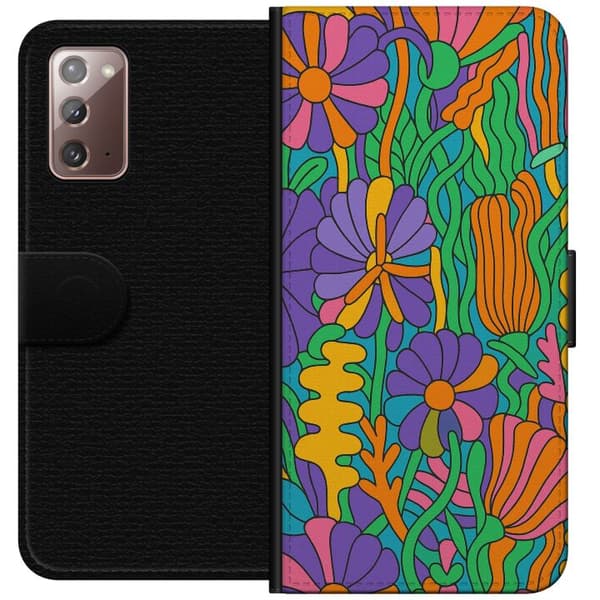 Samsung Galaxy Note20 Tegnebogsetui Farveeksplosion