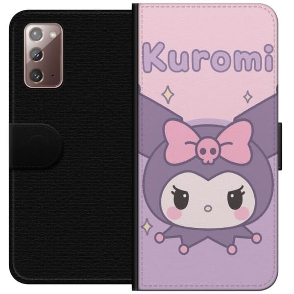 Samsung Galaxy Note20 Lommeboketui Kuromi Kawaii