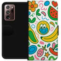 Miniatyrbillede 1 af 3: Samsung Galaxy Note20 Ultra Tegnebogsetui Sommerfugle Slør