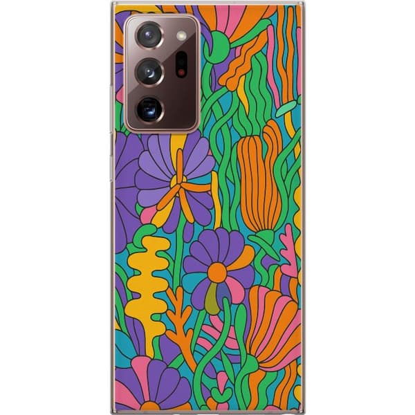Samsung Galaxy Note20 Ultra Gennemsigtig cover Farveeksplosion