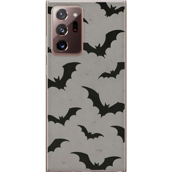 Samsung Galaxy Note20 Ultra Gennemsigtig cover Flutterprint