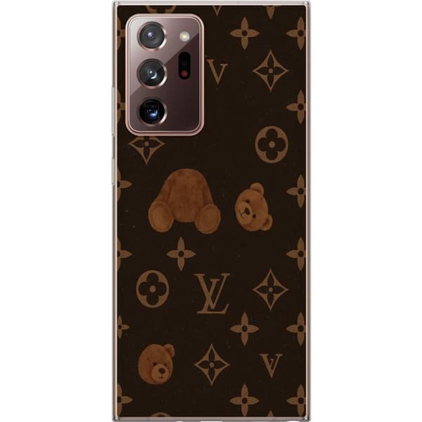 Samsung Galaxy Note20 Ultra Läpinäkyvä kuori Plush Luxe