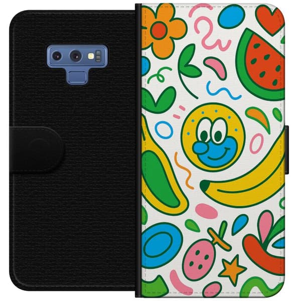 Samsung Galaxy Note9 Lommeboketui Sommerfuglslør