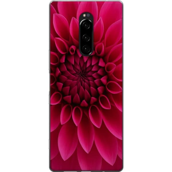 Sony Xperia 1 Gjennomsiktig deksel Rosecore