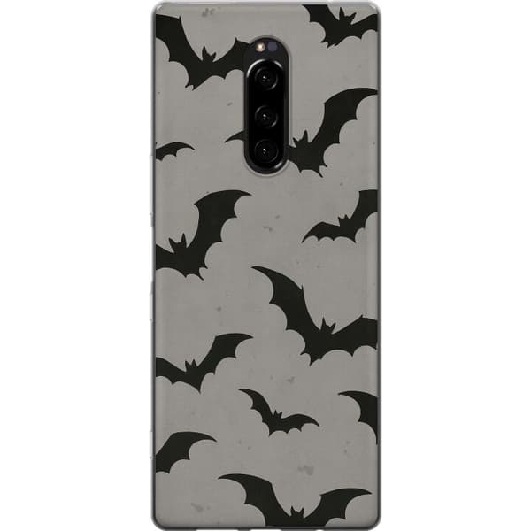 Sony Xperia 1 Läpinäkyvä kuori Flutterprint